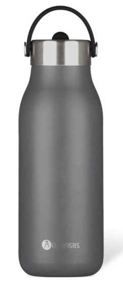 Szürke 1 l-es hőszigetelt kulacs