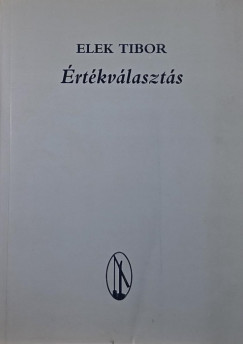 Elek Tibor - �rt�kv�laszt�s (dedik�lt)