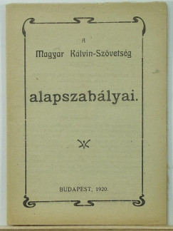 A Magyar Klvin-Szvetsg alapszablyai