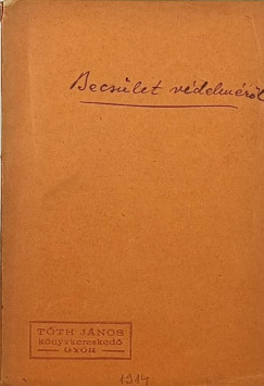 Törvény a becsület védelméről