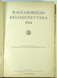 Magyarorszg helysgnvtra 1944