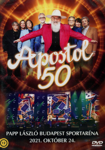 Apostol - APOSTOL - 50 év DVD 2021.10.24.Papp László Budapest Sportaréna - DVD