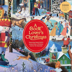 A Book Lover's Christmas - 1000 Piece Jigsaw Puzzle