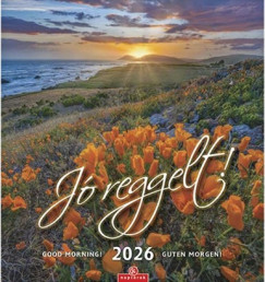 Jó reggelt! falinaptár 30x34 cm - 2026