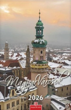 Magyar V�rosok falinapt�r - 21x32 cm - 2026