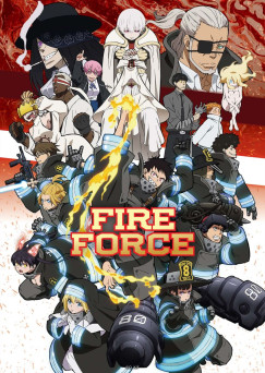 Fire Force: Kulcsfontosságú művészet Poszter