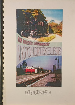 M�V Budapesti Gyermekvas�t vagyon�rt�kel�se