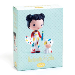Barbara �s Gizdi, TINYLY �lomvil�g figura (DJECO, Barbouille and Gribs, 7,5 cm)