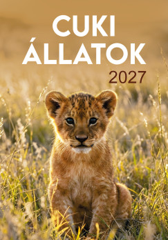 2027 Naptár - Cuki állatok