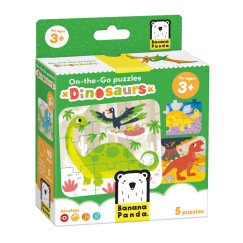 On-the-Go Puzzles Dinosaurusok 3+