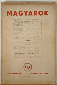 Juhsz Gza   (Szerk.) - Magyarok 1946 december h