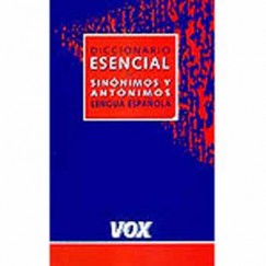 Diccionario esencial de sin�nimos y antonimus