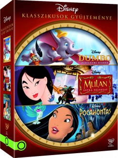 Disney klasszikusok gyûjtemény 2. - 3 DVD