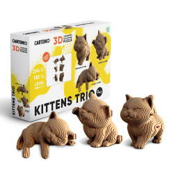 Cicatri� 3D festhet� karton puzzle (Cartonic)