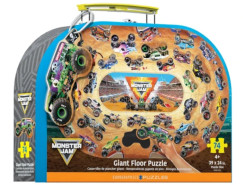 Monster Jam Autók - Óriás Szőnyeg Puzzle, 74 db-os puzzle (EUROGRAPHICS,8048-5942)