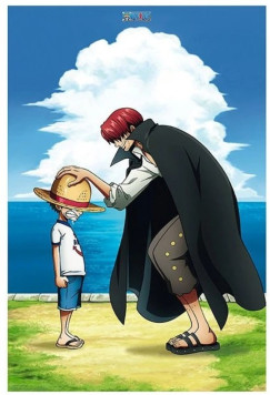 One Piece- Shanks és Luffy poszter