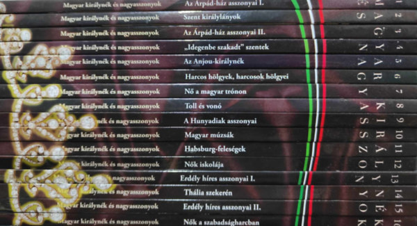 Magyar királynék és nagyasszonyok 1-16.