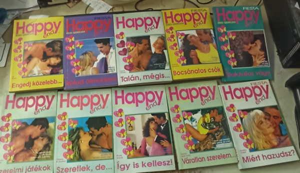 Joyce Varney, Jill Brady, Nadja Bride, T�bb szerz� Kathryn Edwards - 10 db Happy end