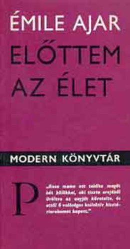 Romain Gary - El�ttem az �let