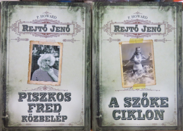 Rejt� Jen�  (P.Howard) - 2 db Rejt�-reg�ny az Anno Kiad� Rejt�-sorozat�b�l: Piszkos Fred k�zbel�p + A sz�ke ciklon