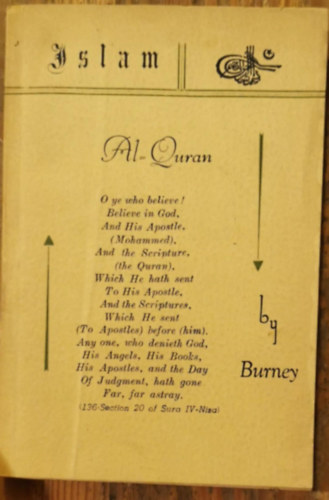 Mohd. Elias Burney - Islam AL-Quran (Üzenet a Koránból)