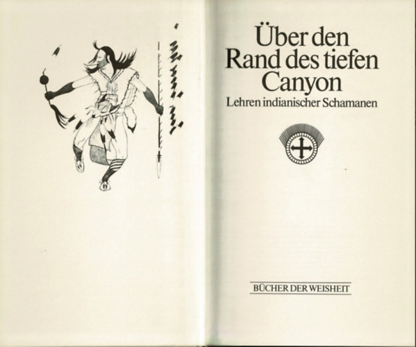 Über den Rand des tiefen Canyon