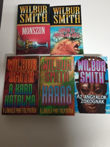 Wilbur Smith - (5db) Wilbur Smith knyvcsomag