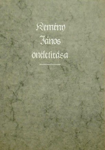 Rem�ny J�nos - Rem�ny J�nos �n�let�r�sa