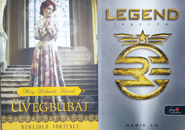 Mary Robinette Kowal Marie Lu - 2db fantasy knyv - Mary Robinette Kowal-vegbbj; Marie Lu-Legenda