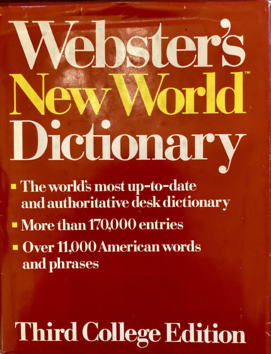 Webster's New World Dictionary