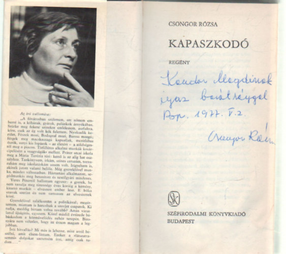 Csongor Rzsa - Kapaszkod