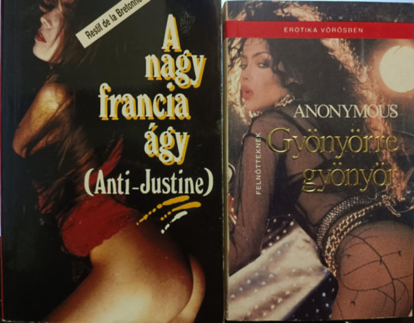 Anonymous Anti-Justine - Erotikus k�nyvcsomag