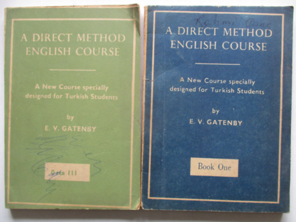 A direct method English course( specially designed for turkish students) I-II.