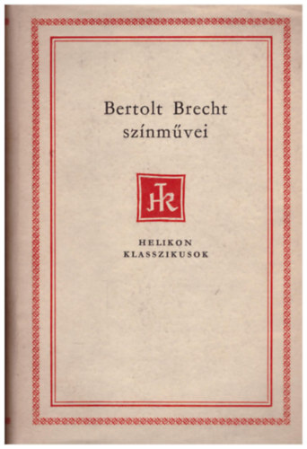 Bertolt Brecht sznmvei II.
