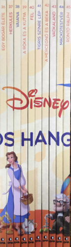 DeAgostini Walt Disney - Varzslatos hangosknyvek 36-45. (10 ktet)