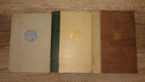 Babits Mihály - 3 kötet Babits Mihálytól korabeli kiadásban: Írók két háború között, Az európai irodalom története 1760-1925, Erato