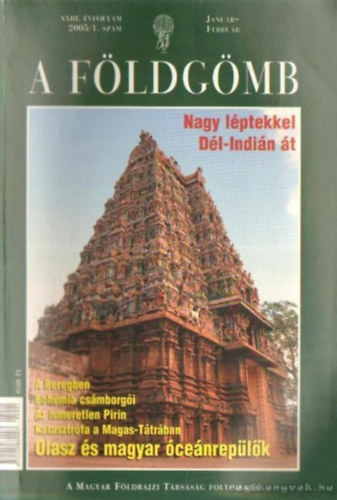 Dr. Nagy Balázs - A Földgömb XXIII. évfolyam 2005/1. szám január-február