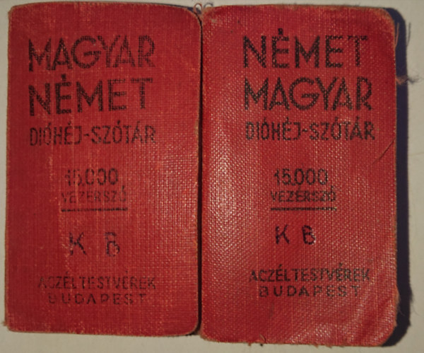 2 Dióhéj-szótár: Magyar-német/Német-magyar