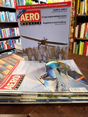 Sajtos Zoltán (főszerk.) - Aero magazin XXII. évfolyam 2019. február- 2019. december- 2020. január