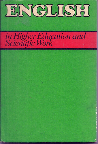 Ernst Joachim Richter - English in Higher Education and scientific Work