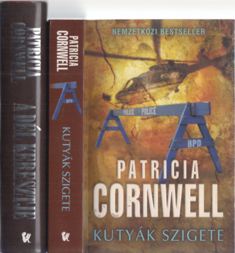 Patrica Cornwell - 2db krimi - Kutyk szigete + A Dl keresztje