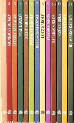 Világhíres festők. 1-13. kötet.