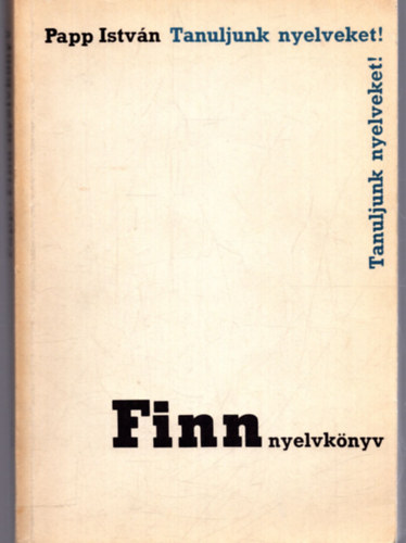 Papp Istvn - Finn nyelvknyv