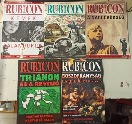 R�cz �rp�d - 5 db Rubicon t�rt�nelmi foly�irat (2005/2-3 +2005/4-5 +2005/6 +2005/7 +2005/9)