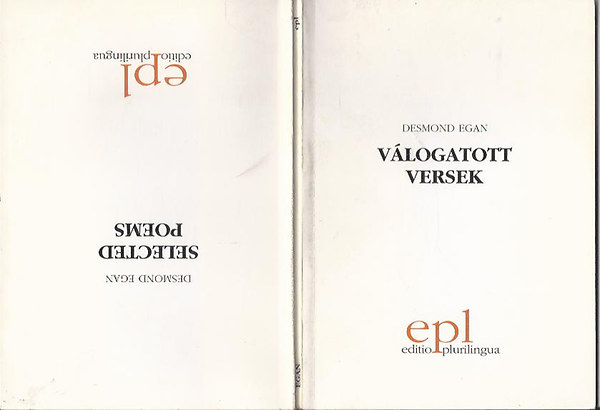 Desmond Egan - V�logatott versek/ Selected poems