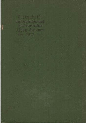 Heinrich Hess - Zeitschrift des deutschen und �sterreichischen Alpenvereins 1912