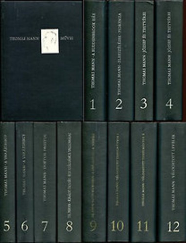 Thomas Mann - Thomas Mann művei I-XII. (1-12.)