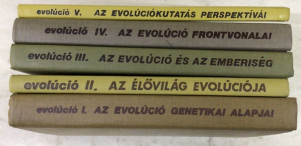 Vida Gbor  (szerk.) - Az evolci genetikai alapjai I-V.