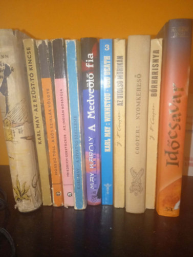 May Karl, Fenimore James Cooper, Ludwig Renn, Hossz� Toll, Friedrrich Gerstacker - ---
