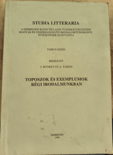 Toposzok s exemplumok rgi irodalmunkban